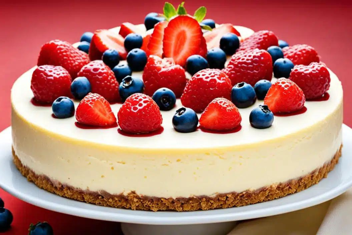 Cheesecake de frutas vermelhas: uma sobremesa irresistível