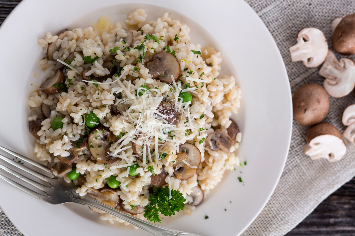 Risoto de cogumelos: como fazer o prato perfeito